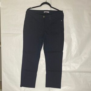 Navy Polka Dot Women's Jeans